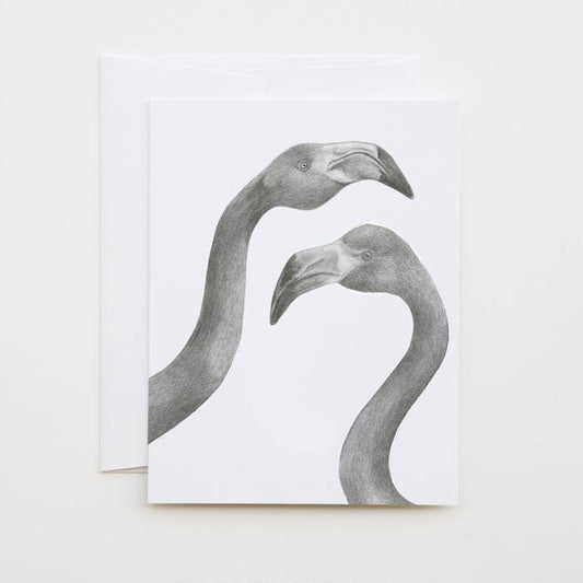 Iggy & Mags Hermano Carte à billets en camée de flamants flamants américains