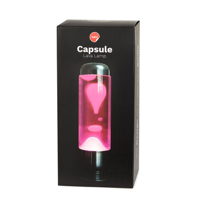 Capsule Lava Lamp - Pink