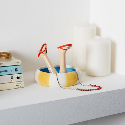 Happy Legs Summer Jewelry Holder