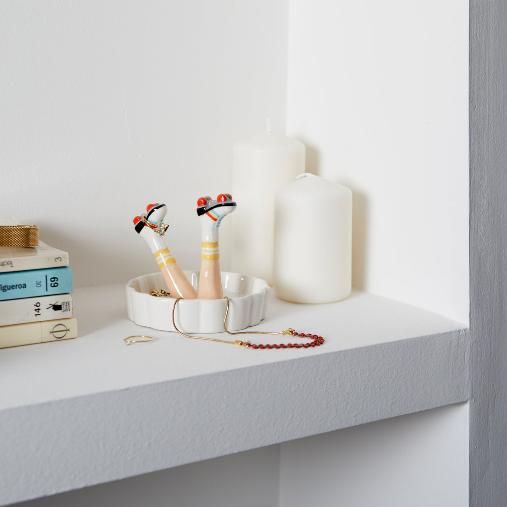 Happy Legs Retro Jewelry Holder