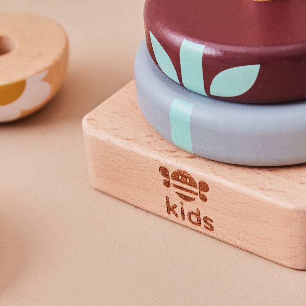 Jeu Jouet à Empiler pour Enfants en Bois