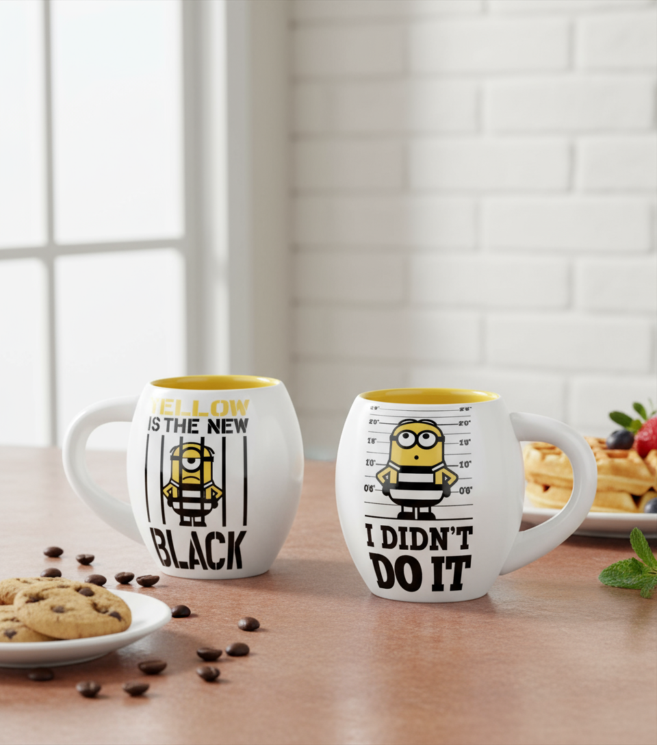 Oval Mug Despicable Me 3 - Minions in Prison