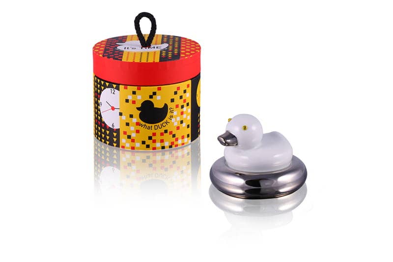 Horloge de table Canard