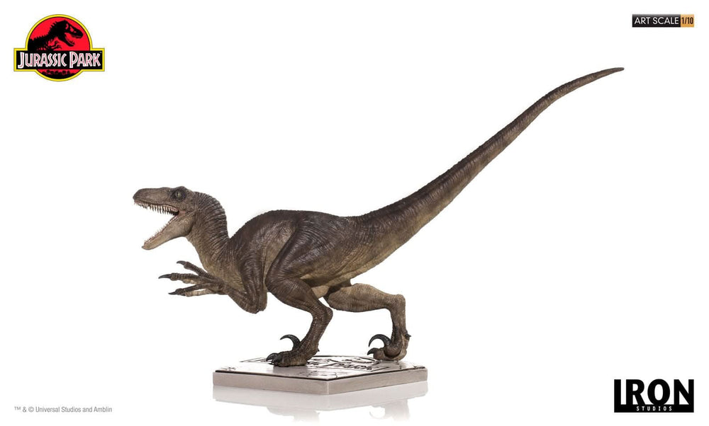 Velociraptor Attack Statue - Jurassic Park - Art Scale 1/10