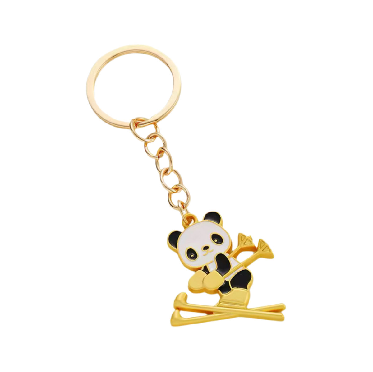 Porte-Clés Panda Skieur