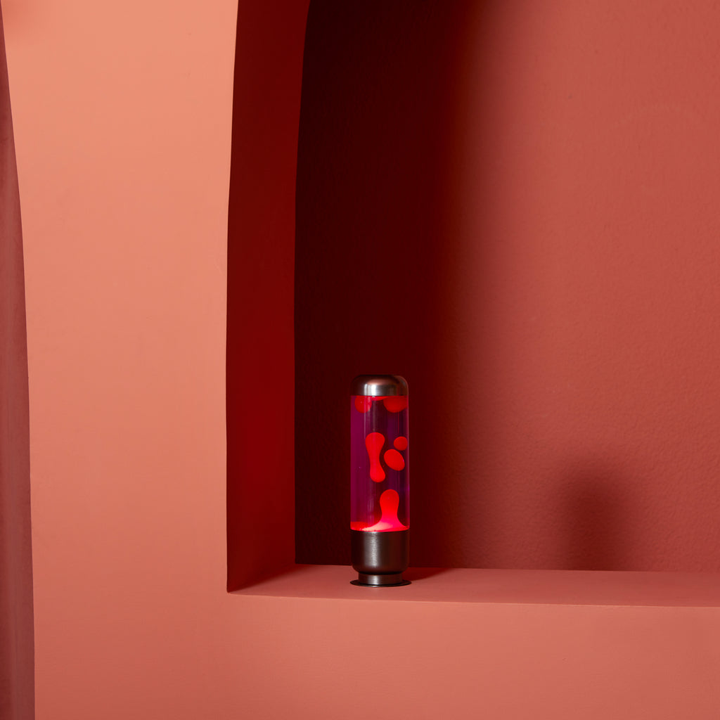 Lava Lamp Capsule - Purple/Red