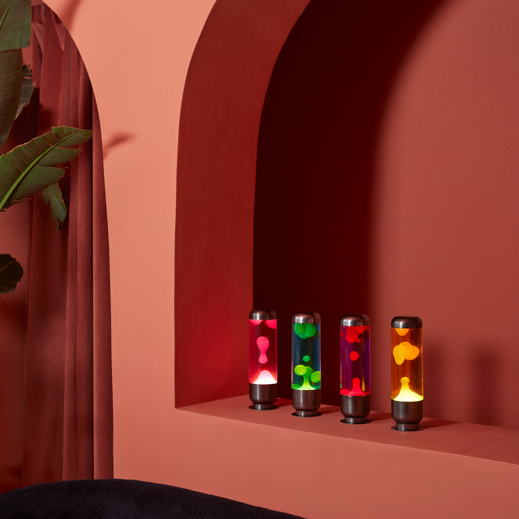 Lava Lamp Capsule - Purple/Red