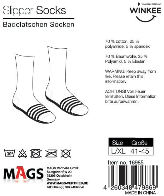 Chaussettes Claquettes Winkee – vue 4