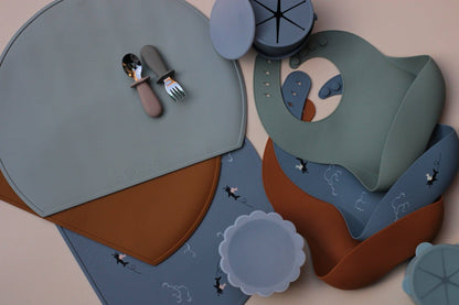 Aviator siliconen placemat - Parelgrijs