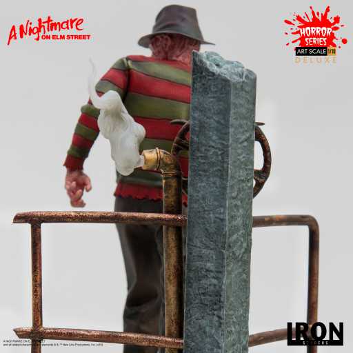 Freddy Krueger Deluxe Statue - A Nightmare on Elm Street - Art Scale 1/10 - Iron Studios
