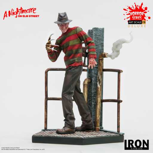 Freddy Krueger Deluxe Statue - A Nightmare on Elm Street - Art Scale 1/10 - Iron Studios