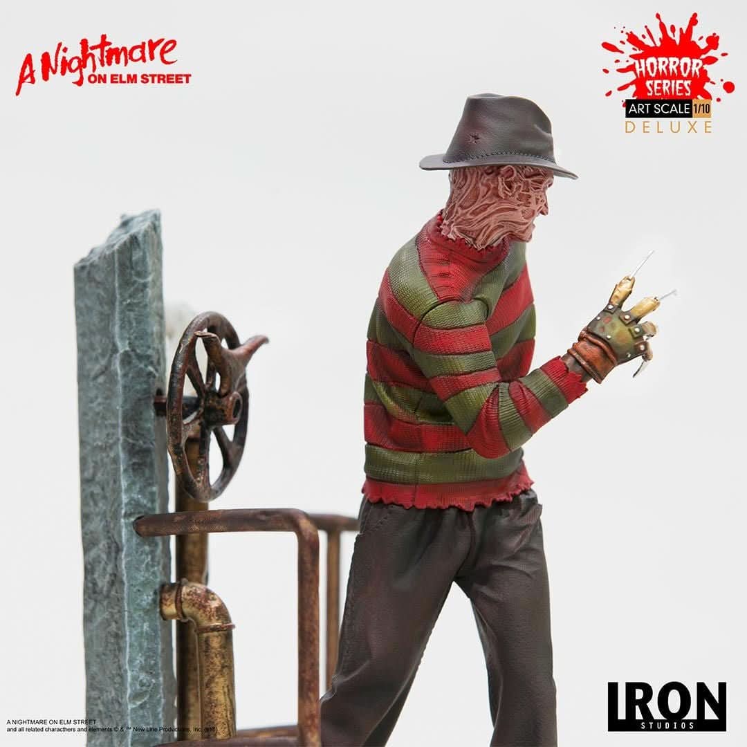Freddy Krueger Deluxe Statue - A Nightmare on Elm Street - Art Scale 1/10 - Iron Studios