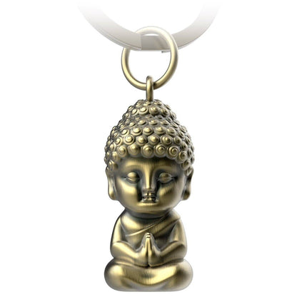 Porte-clés « Karma » Bouddha - Pendentif Bouddha - Mini-porte-bonheur Bouddha - Figurine cadeau Chakra Yoga
