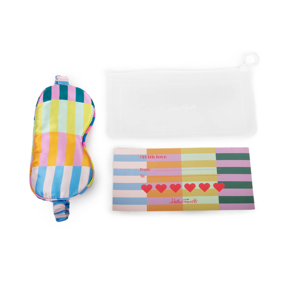 Masque de Nuit Rayé Multicolore
