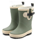 Bottes en Caoutchouc Vert Sauge - Taille 28