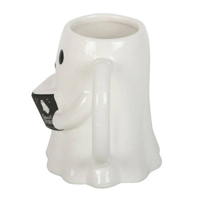 Mug d'Halloween Fantôme lecteur