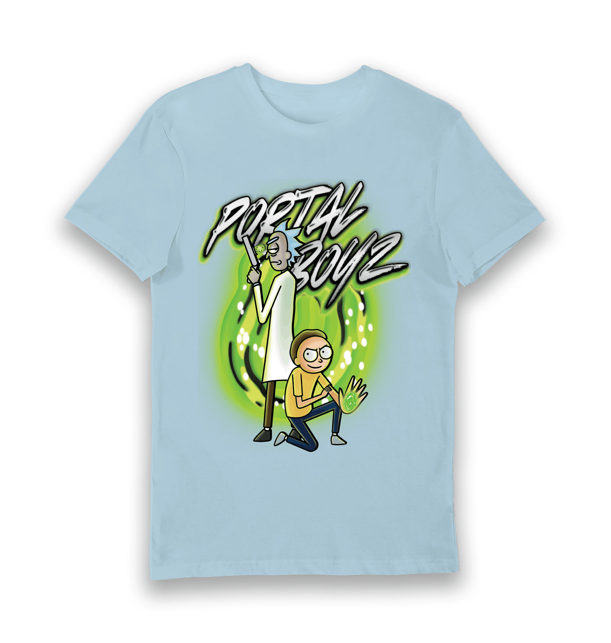 T-shirt Rick and Morty Portal Boyz