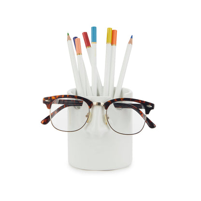Nosy Buddy Pencil Holder and Glasses Holder