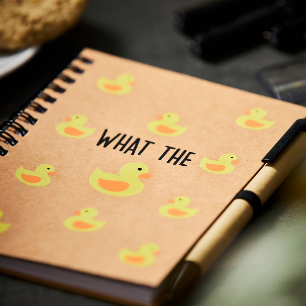Carnet A6 Canards "What The Duck"