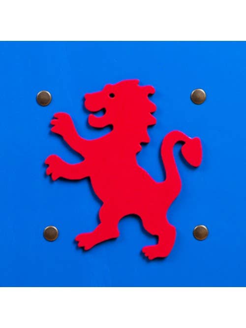Kamelot Blue Shield with Lion L