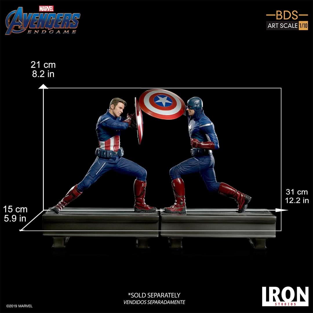 Statue Captain America 2012 - Avengers: Endgame - BDS Art Scale 1/10