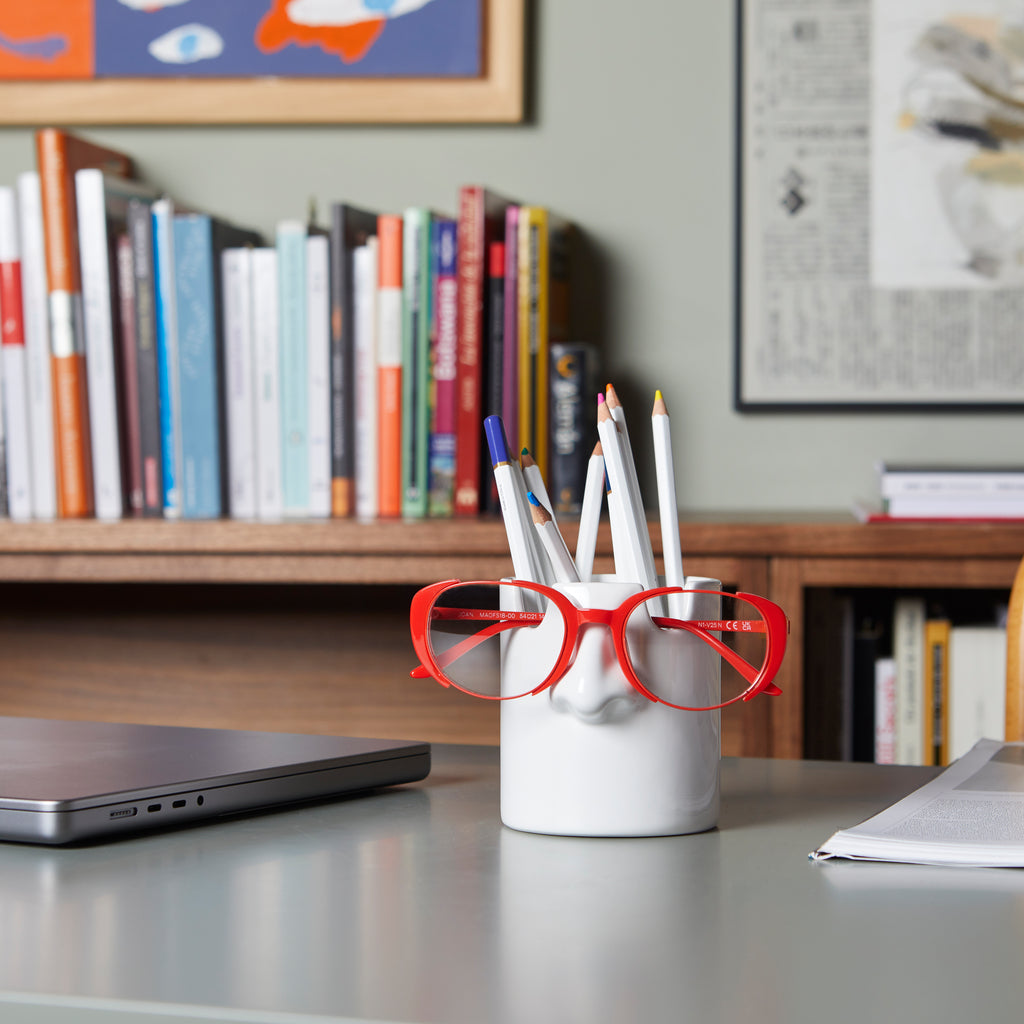 Nosy Buddy Pencil Holder and Glasses Holder