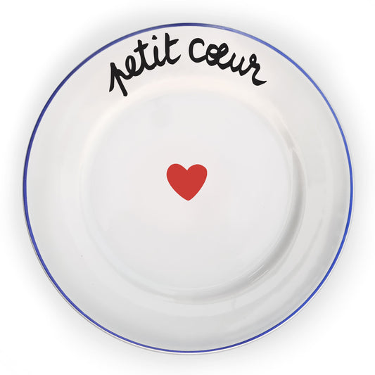 The Family's Having a Blast - Little Heart Plate