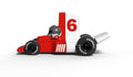 Verve Velocita auto, rood/wit jeans