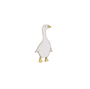 Large White Duck Pin