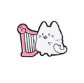 Harpist Cat Pin