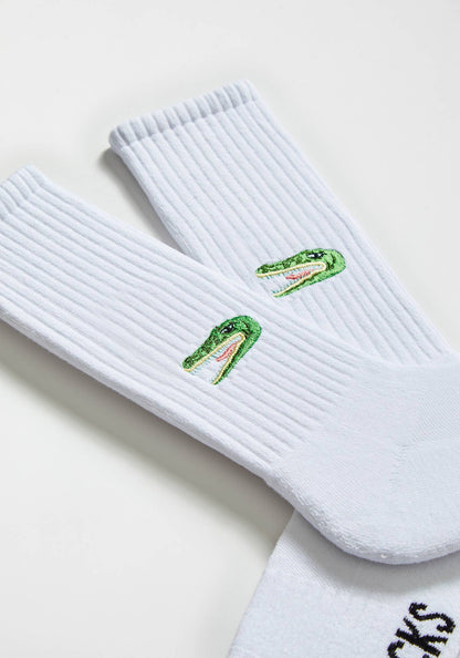 BeCrocodile Embroidered Socks