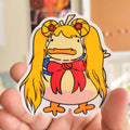 Sticker Sailor Moon Duck