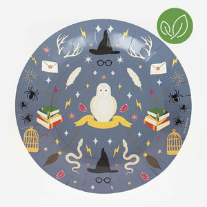 Assiettes en Carton - Sorcier