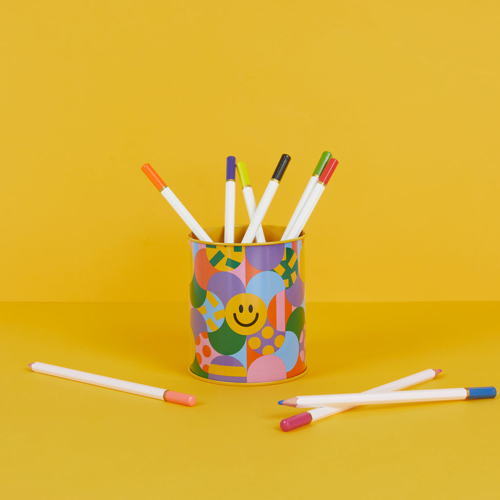 Los Pepes Smileys Pencil Holder