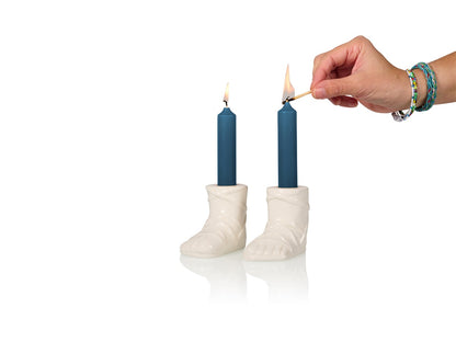 bougeoir sandale gladiateur lot de 2