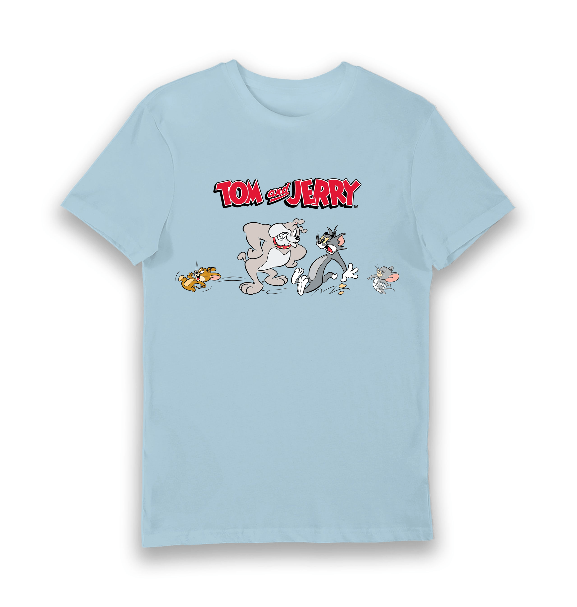 T-shirt adulte Tom et Jerry personnages