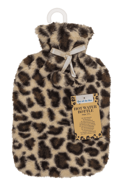 Bouillotte avec housse en Peluche Léopard – vue 3