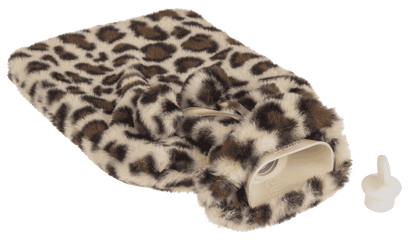 Bouillotte avec housse en Peluche Léopard – vue 4