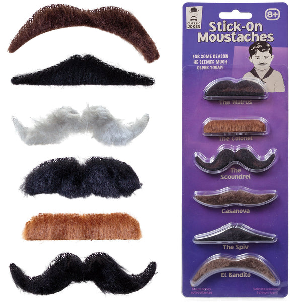 LES BLAGUES CLASSIQUES COLLENT SUR LES MOUSTACHES