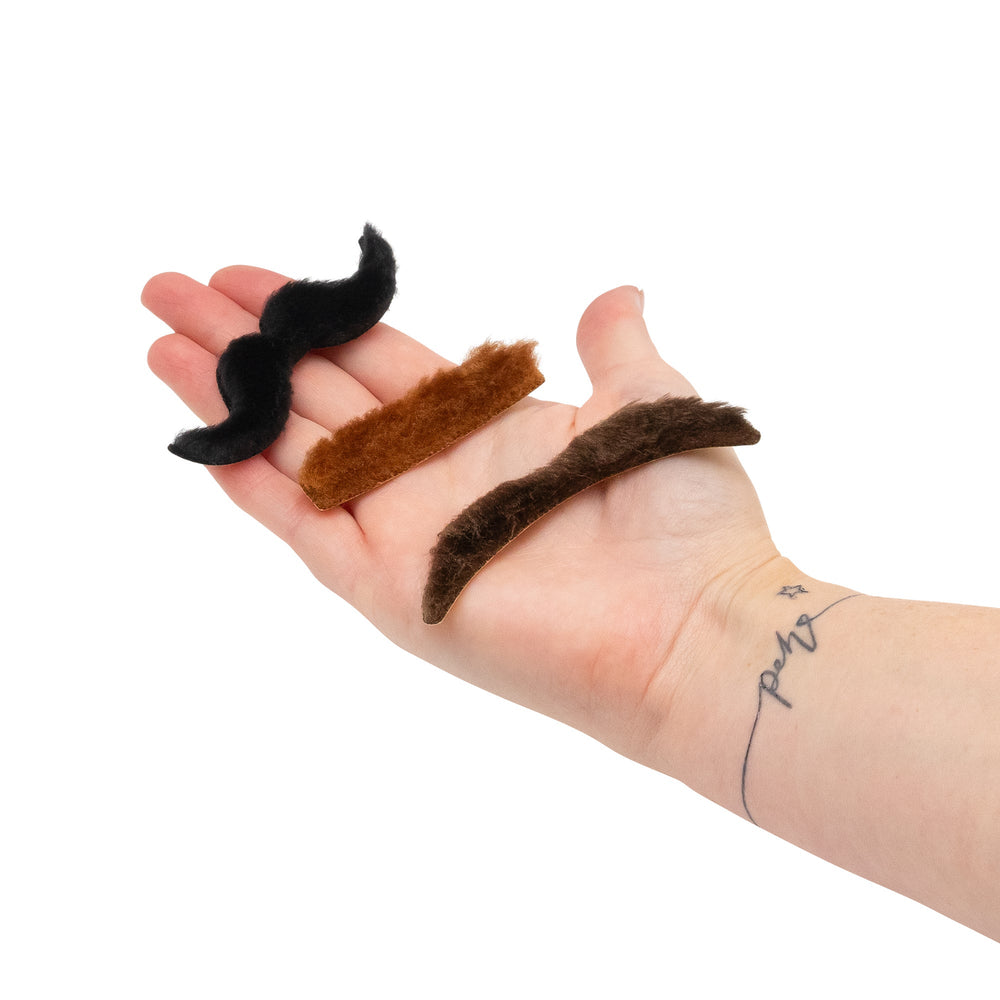 Moustaches Adhésives – Modèle Assorti