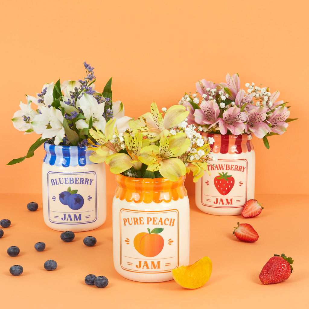 Mini pot de fleurs Blueberry Jam