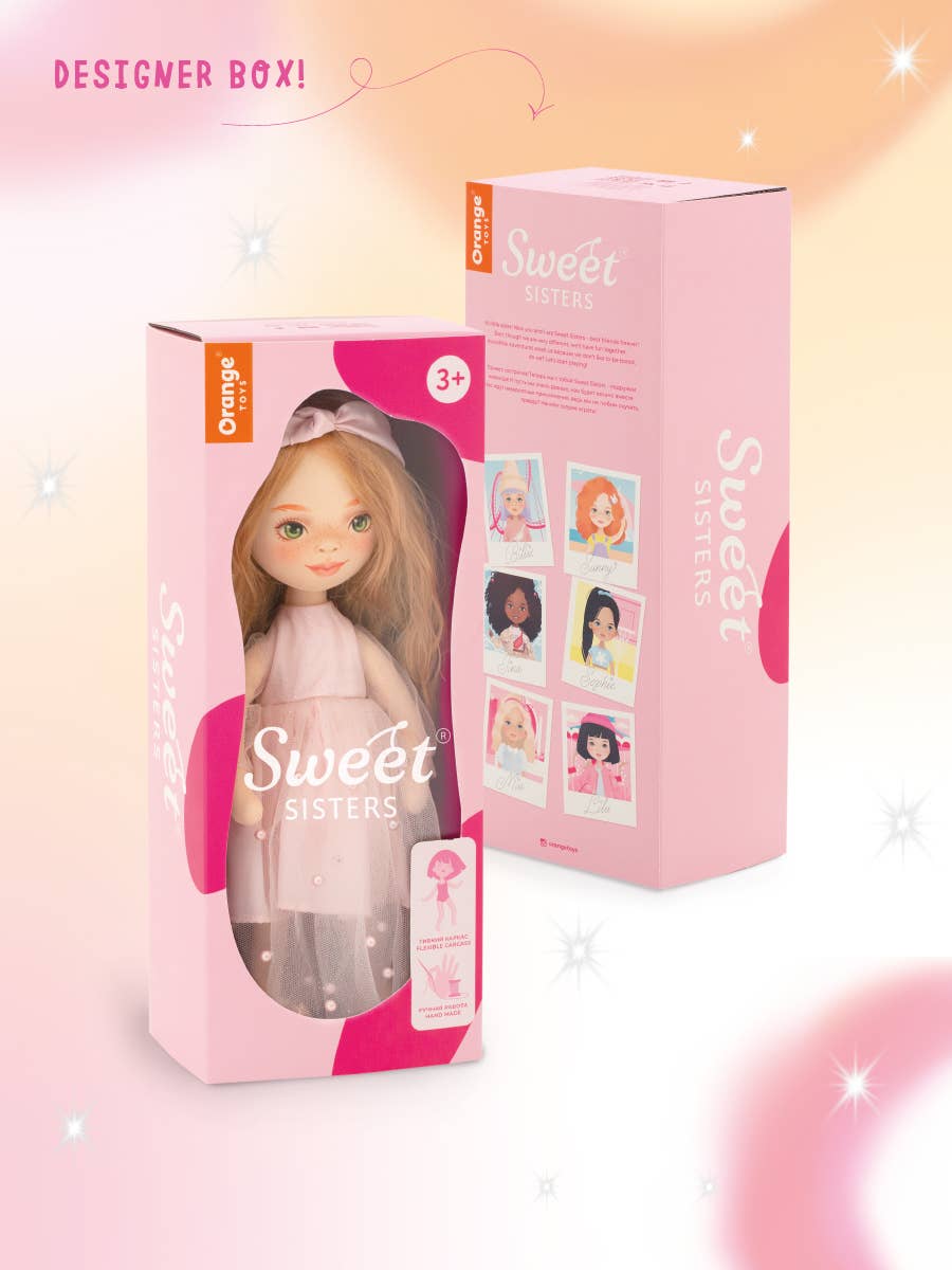 Poupée Sunny en robe rose - 32 cm