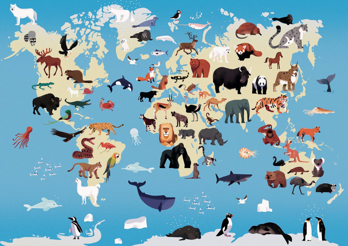 Puzzel - Dieren, 500 stukjes