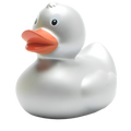 Small Classic Silver Duck