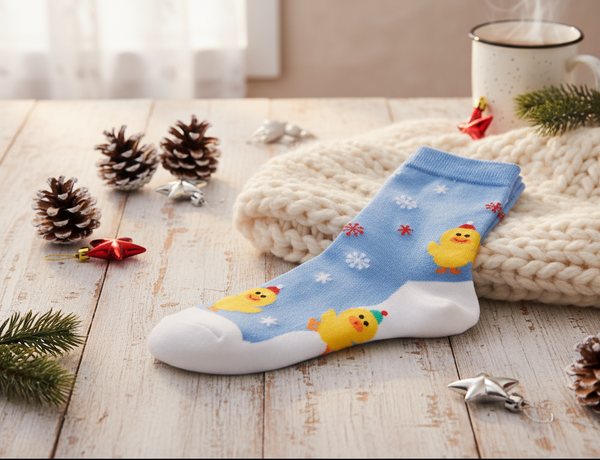 Kerst eendjes sokken