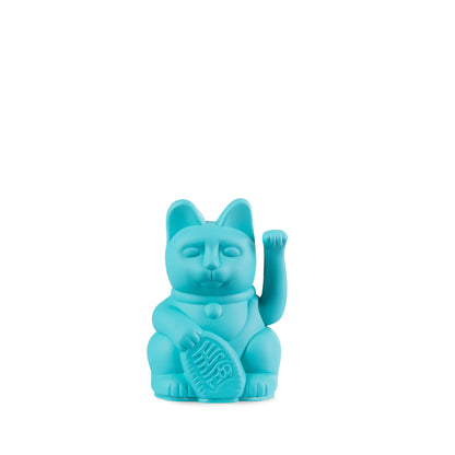 Mini gelukskatje van turkooizen turkoois