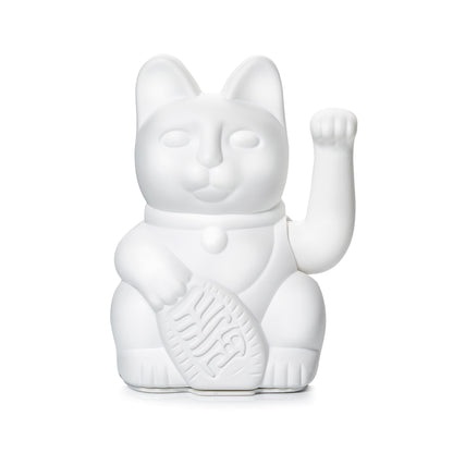 Lucky white cat