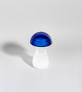 Mushroom Storm Glass - Bleu Roi
