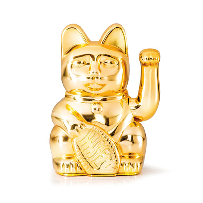 Gelukskat Goud Glanzend