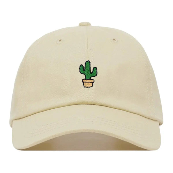 Geborduurde cactuspet